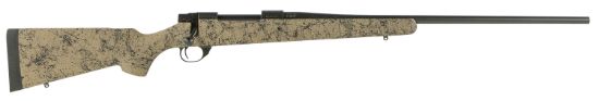 Picture of Howa Hhs62602 M1500 Hs Precision 270 Win 5+1 22" Barrel, Black Steel Receiver, Tan W/Black Webbing Hs Precision Synthetic Stock 