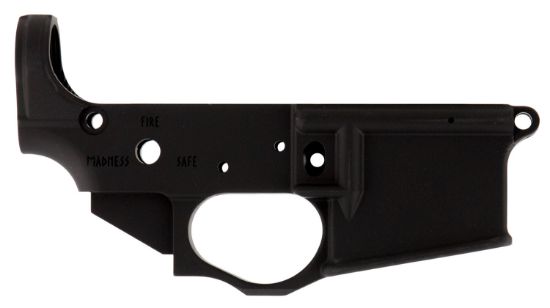 Picture of Spikes Stls031 Viking Stripped Lower Receiver Multi-Caliber 7075-T6 Aluminum Black Anodized For Ar-15 
