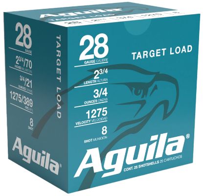 Picture of Aguila 1Chb2879 Target Load Competition 28Gauge 2.75" 3/4Oz 9Shot 25 Per Box/20 Case 
