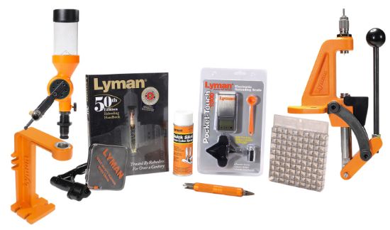 Picture of Lyman 7810350 Brass Smith Ideal Press Kit 1 Hole Cast Iron 