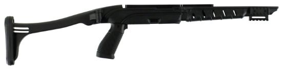 Picture of Promag Pm278 Tactical Folding Stock Black Synthetic With Pistol Grip For Remington 597 