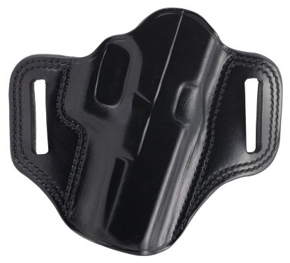 Picture of Galco Cm228b Combat Master Owb Black Leather Belt Slide Compatible W/Glock 20/21/37, Belt 1.75" Wide Right Hand 