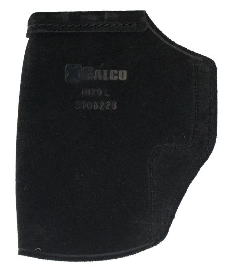 Picture of Galco Sto822b Stow-N-Go Iwb Black Leather Belt Clip Fits Sig P320 Compact/Beretta Apx/Taurus G3 Right Hand 