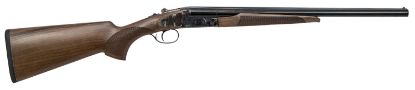 Picture of Cz-Usa 06417 Sharp-Tail Coach 12 Gauge 3" 2Rd 20" Black Hard Chrome Side-By-Side Barrel, Color Case Hardened Metal Finish, Turkish Walnut Stock Includes Fixed Chokes 