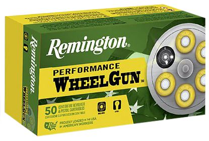 Picture of Remington Ammunition 22267 Performance Wheelgun 38 Special 148 Gr Target Master Wad Cutter 50 Per Box/ 10 Case 