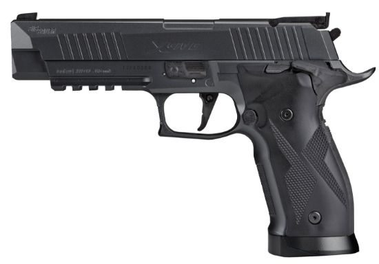 Picture of Sig Sauer Airguns Airx5177blk P226 X-Five Air Pistol Co2 177 Pellet 20+1 4.50" Black Polymer Grips 