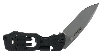 Picture of Kershaw 1920 Select Fire Folding 8Cr13mov Ss 7.60" Long Plain Blade Black Glass-Filled Nylon Handle 