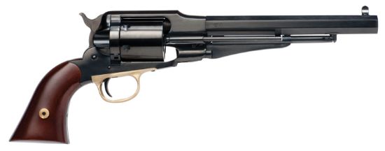 Picture of Cimarron Ca1000 1858 New Model Army 45 Colt (Lc) 6Rd 8" Blued Octagon Barrel, Blued Steel Cylinder & Frame, Ejector Rods, Walnut Grip 