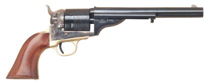 Picture of Cimarron Ca914 1872 Open Top Navy 38 Special/38 Long Colt 6Rd 7.50" Blued Barrel & Cylinder, Wide Front Sight, Color Case Hardened Steel Frame, 1851 Navy-Sized Walnut Grip 