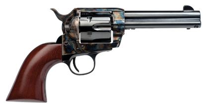 Picture of Cimarron Pp400 Frontier Pre-War 1896-1940 38 Special 357 Mag 6 Shot, 4.75" Blued Steel Barrel, Blued Cylinder, Color Case Hardened Steel Frame, Walnut Grip, Exposed Hammer 