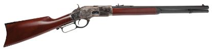 Picture of Cimarron Ca281 1873 Short Full Size 45 Colt (Lc) 10+1, 20" Blued Octagon Steel Barrel, Color Case Hardened Steel Receiver, Wood Stock, Right Hand 