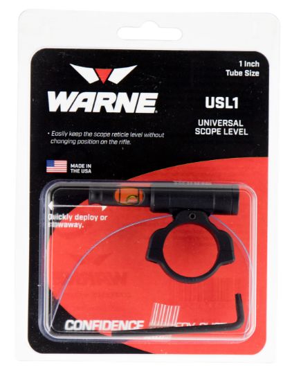 Picture of Warne Usl1 Universal Scope Level 1" Tube Diameter Universal Aluminum Black 