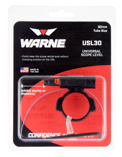 Picture of Warne Usl30 Universal Scope Level 30Mm Tube Diameter Universal Aluminum Black 