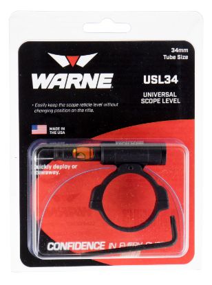 Picture of Warne Usl34 Universal Scope Level 34Mm Tube Diameter Universal Aluminum Black 