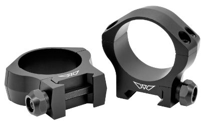 Picture of Warne 7220M Scope Rings Mountain Tech Matte Black 34Mm Low 0 Moa 