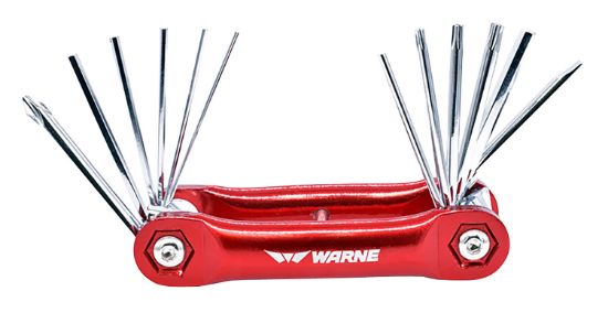 Picture of Warne Rt1 Range Tool Red Aluminum Folding 