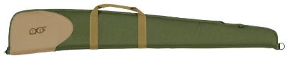 Picture of Bob Allen 16504 Classic Shotgun Case Olive Green/Khaki 600D Polyester 48" Long Shotgun 