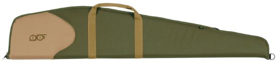 Picture of Bob Allen 16510 Classic Rifle Case 44" Olive Green/Khaki 600D Polyester Foam Padding 