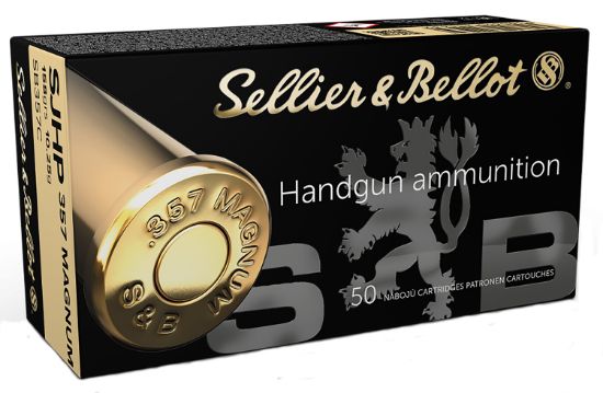 Picture of Sellier & Bellot Sb357c Handgun 357 Mag 158 Gr Semi Jacketed Hollow Point 50 Per Box/ 20 Case 