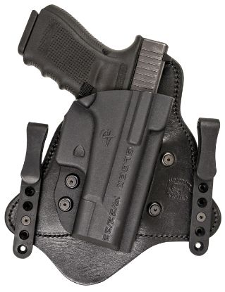 Picture of Comp-Tac C225sf196rbsn Mtac Iwb Black Kydex/Leather Belt Clip Fits Springfield Xds Fits 3.30" Barrel Right Hand 
