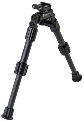 Picture of Caldwell 1082222 Accumax Premium Pic Rail Bipod 9-13" Black Carbon Fiber 