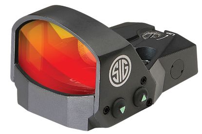 Picture of Sig Sauer Electro-Optics Sor11600 Romeo1 Open Reflex Sights Black Anodized 6 Moa Red Dot Reticle Illuminated 