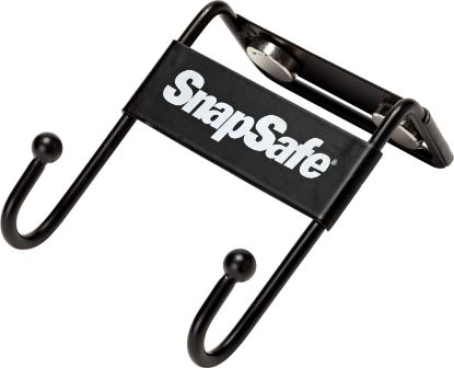 Picture of Snapsafe 75911 Magnetic Safe Hook Black Steel Magnet 