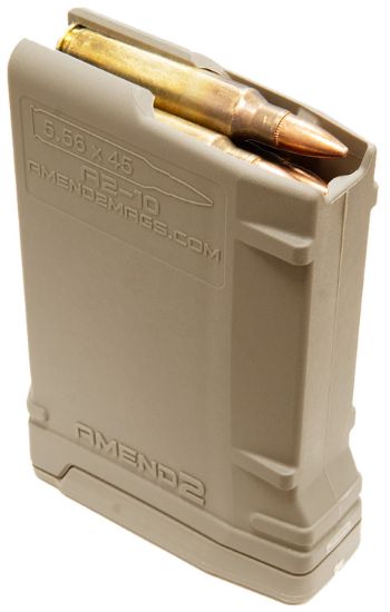 Picture of Amend2 556Mod2fde10 Mod-2 10Rd 223 Rem/5.56X45mm Nato Compatible W/ Ar-15/M16/M4 Flat Dark Earth Polymer 