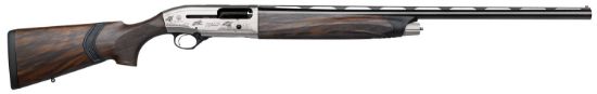 Picture of Beretta Usa J40an16 A400 Upland 12 Gauge 26" Black Barrel 3" 2+1, Nickel Engraved Metal, Xtra Grain Walnut Kick-Off Stock 