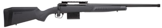 Picture of Savage Arms 57232 110 Tactical 6.5 Creedmoor 10+1 24", Matte Black Metal, Gray Fixed Accustock With Accufit 