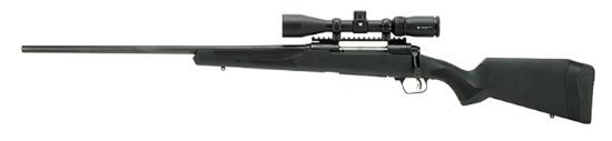 Picture of Savage Arms 57317 110 Apex Hunter Xp 223 Rem 4+1 20", Matte Black Metal, Synthetic Stock, Vortex Crossfire Ii 3-9X40mm Scope, Left Hand 