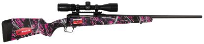 Picture of Savage Arms 57339 110 Apex Hunter Xp 308 Win 4+1 20", Matte Black Metal, Muddy Girl Synthetic Stock, Vortex Crossfire Ii 3-9X40mm Scope 