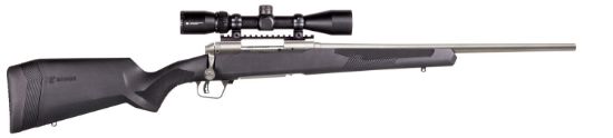 Picture of Savage Arms 57340 110 Apex Storm Xp 223 Rem 4+1 20", Matte Stainless Metal, Synthetic Stock, Vortex Crossfire Ii 3-9X40mm Scope 