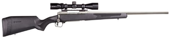 Picture of Savage Arms 57342 110 Apex Storm Xp 22-250 Rem 4+1 20", Matte Stainless Metal, Synthetic Stock, Vortex Crossfire Ii 3-9X40mm Scope 