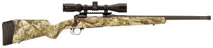 Picture of Savage Arms 57356 110 Apex Predator Xp 223 Rem 4+1 20", Matte Black Metal, Mossy Oak Mountain Country Synthetic Stock, Vortex Crossfire Ii 4-12X44mm 