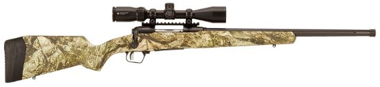 Picture of Savage Arms 57357 110 Apex Predator Xp 22-250 Rem 4+1 20", Matte Black Metal, Mossy Oak Mountain Country Synthetic Stock, Vortex Crossfire Ii 4-12X44mm 