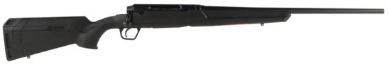 Picture of Savage Arms 57234 Axis Full Size 22-250 Rem 4+1 22" Matte Black Button-Rifled Barrel, Drilled & Tapped Carbon Steel Receiver, Matte Black Fixed Synthetic Stock 