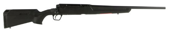 Picture of Savage Arms 57244 Axis Compact Compact 243 Win 4+1 20" Matte Black Button-Rifled Barrel, Drilled & Tapped Carbon Steel Receiver, Matte Black Fixed Synthetic Stock 