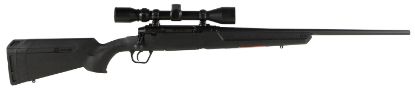 Picture of Savage Arms 57256 Axis Xp Full Size 223 Rem 4+1 22" Matte Black Button-Rifled Barrel, Matte Black Drilled & Tapped Steel Receiver, Matte Black Fixed Synthetic Stock, Weaver Scope 3-9X40mm 