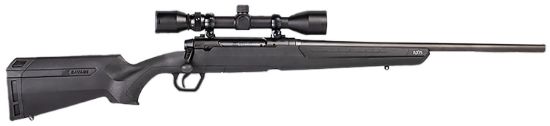 Picture of Savage Arms 57265 Axis Xp Compact Compact 223 Rem 4+1 20" Matte Black Button-Rifled Barrel, Drilled & Tapped Steel Receiver, Matte Black Fixed Synthetic Stock, Weaver 3-9X40mm 