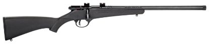 Picture of Savage Arms 13834 Rascal Fv-Sr 22 Lr Caliber With 1Rd Capacity, 16.12" Threaded Barrel, Matte Blued Metal Finish & Matte Black Synthetic Stock Right Hand (Youth) 