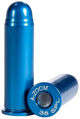 Picture of A-Zoom 16318 Blue Snap Caps Revolver 38Special 12Pack 