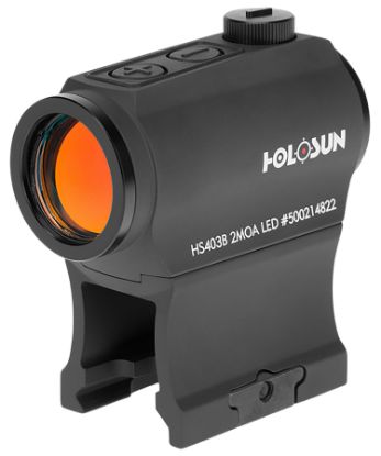 Picture of Holosun Hs403b Hs403b Black Anodized 1 X 20Mm 2 Moa Red Dot Reticle 