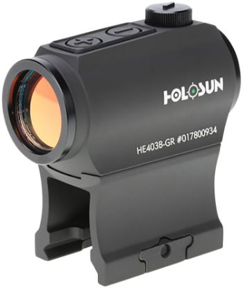 Picture of Holosun He403bgr He403b-Gr Mao Black Anodized 1X 20Mm 20Mm Tube 2 Moa Green Dot Reticle 2 Moa Dot Carbine/Rifle 