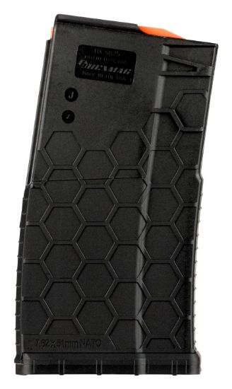 Picture of Hexmag Hx1020sr25s1 Sr-25 Black Detachable 10Rd 308 Win 7.62X51mm Nato For Ar-10 