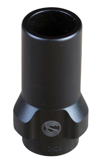 Picture of Silencerco Ac2607 3-Lug Muzzle Device 9Mm Luger 1/2"-36 Tpi Steel 