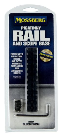 Picture of Mossberg 95207 Picatinny Rail/Scope Mount Black 