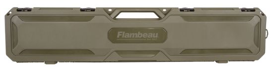 Picture of Flambeau 6464Fc Safe Shot Field Olive Rifle/Shotgun Gun Case Polymer 