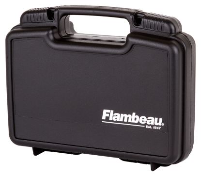 Picture of Flambeau 6445Sc Safe Shot Pistol Pack Case Black Polymer Holds Handgun 