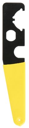 Picture of Tacfire Tl006 Armorer's Stock Wrench Black/Yellow Steel Rifle Ar-15 Rubber Handle 